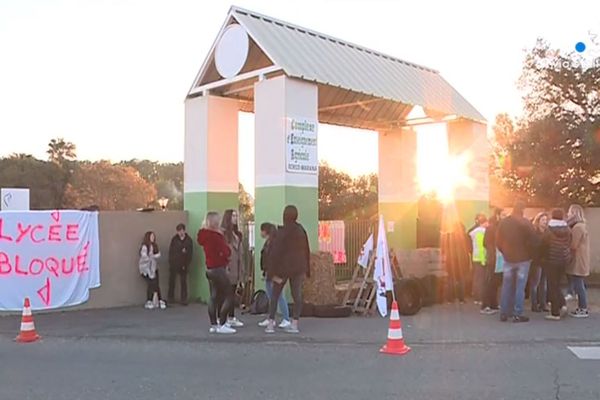 Le lycée agricole de Borgo est bloqué depuis une semaine. 