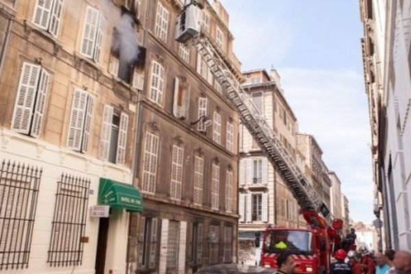 Les marins pompiers en intervention