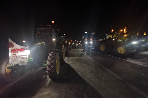 Des ponts ont été bloqués en Seine-Maritime, mercredi 24 janvier 2024.