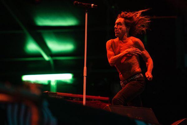 Iggy Pop sur scène