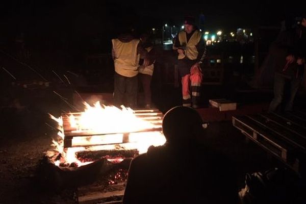 Les Gilets jaunes à Bénesse-Maremne.