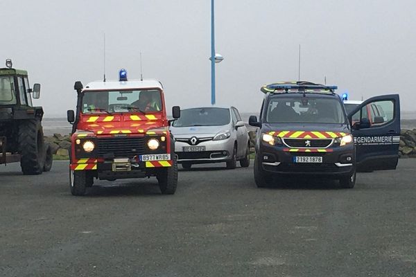 les recherches ont débuté ce samedi matin du côté du port des champs à Bouin.