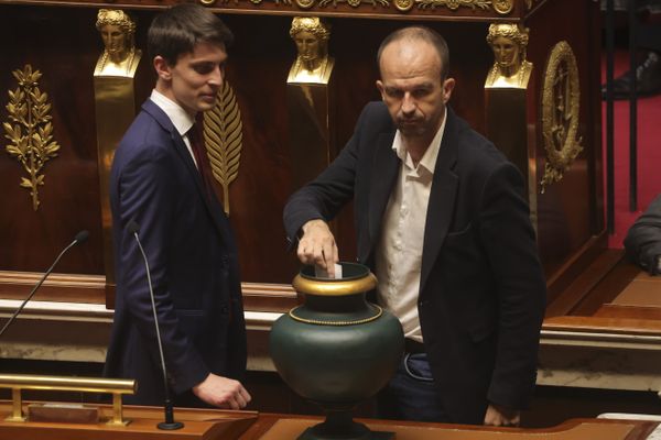 Manuel Bompard (LFI) fait partie des élus qui n'ont pas souhaité serrer la main du député ardennais RN Flavien Termet.