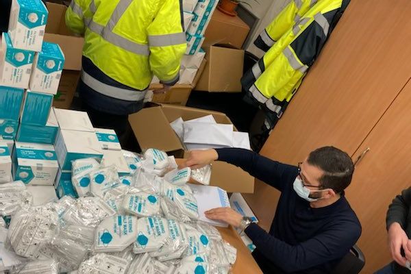 Les magasins généraux se mobilisent pour la distribution des masques FFP2 aux enseignants et agents de la Ville de Limoges, prévue vendredi 7 janvier.