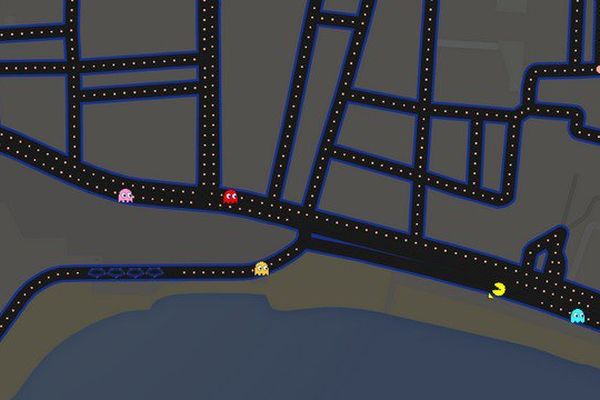 La Croisette de Cannes version Pac-Man !