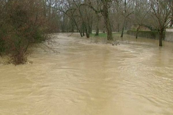 Les niveaux des cours d'eau ont tendance à baisser