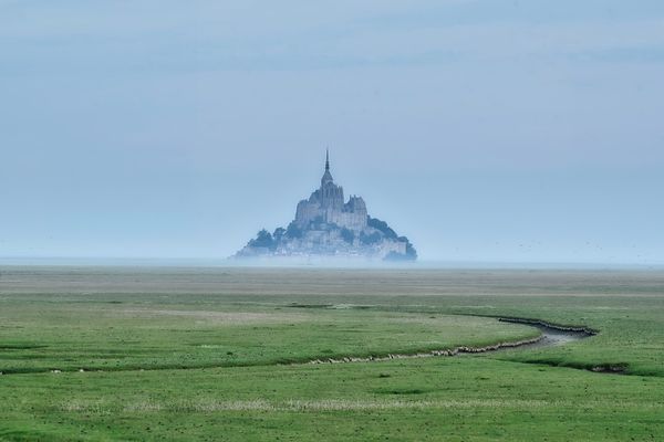 Temps gris sur la Normandie.