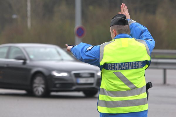 Photo d'illustration. Contrôle de la gendarmerie