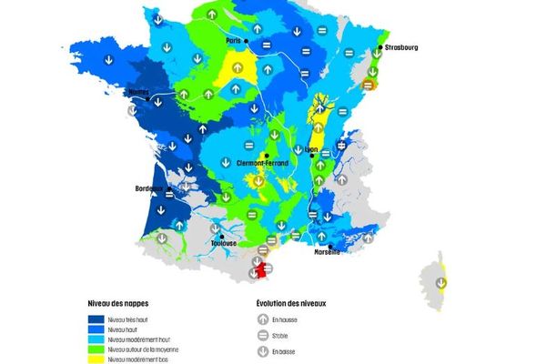 Le Sud du Haut-Rhin fait partie des trois zones dont la nappe phréatique présente encore une situation préoccupante, malgré les pluies abondantes des derniers mois.