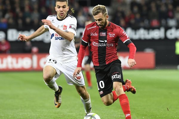 Oualid El Hajjam a ouvert le score à la 22ème minute. 