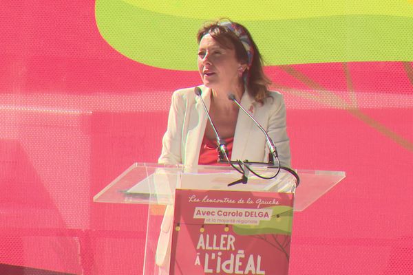 Carole Delga, Présidente du Conseil Régionale d'Occitanie.