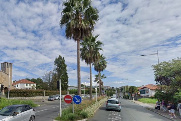 L'accident s'est produit sur l'Avenue du Maréchal Soult à Bayonne.