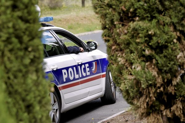 Voiture de police à Montpellier, en mai 2024 (image d'illustration).