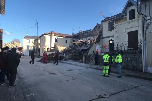 5 maisons sont déclarées mises en péril ce lundi 20 janvier. 