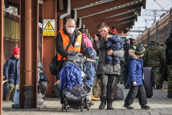 Plus de la moitié des réfugiés ukrainiens sont partis dans la Pologne voisine.