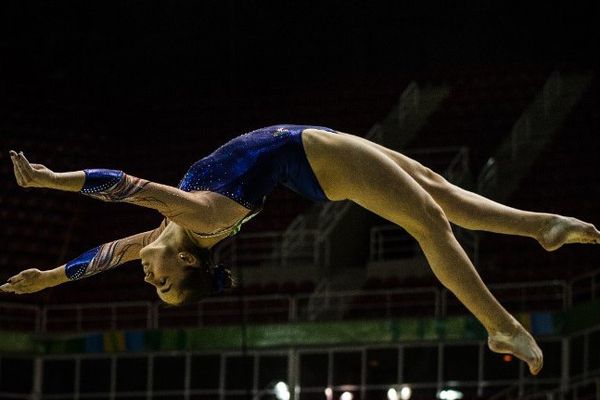 Louise Vanhille, ce week-end à Rio.