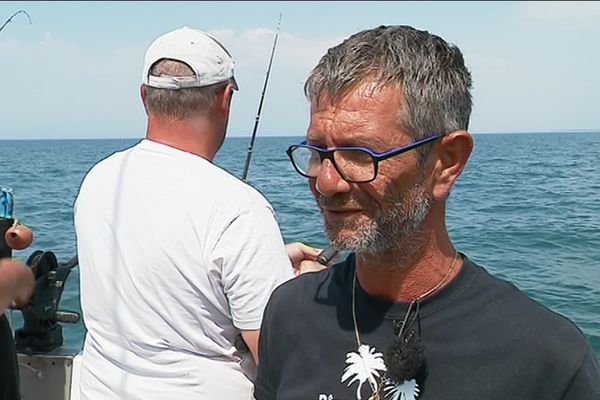 Ancien pêcheur professionel, Ludovic Gorge transmet aujourd'hui sa passion.