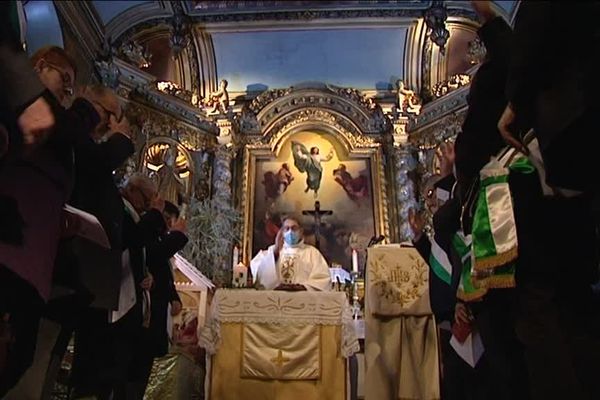 La célébration de l'épiphanie à la chapelle Saint-Aurélien de Limoges