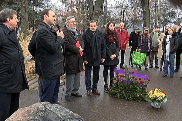 St-Etienne : hommage à François Mitterrand - 8/1/16