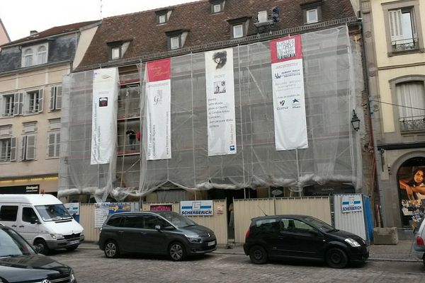 Le futur musée Hansi toujours en travaux à Colmar