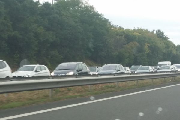 Un bouchon de 4 km s'est formé sur l'A71.