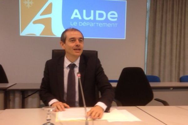 André Viola élu président du conseil départemental de l'Aude au premier tour - 2 avril 2015