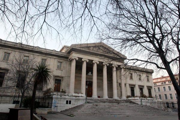 Le palais de justice de Marseille.