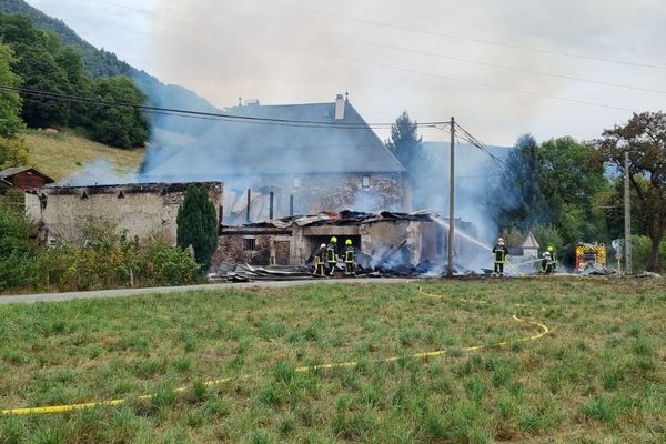 Une trentaine de pompiers ont été mobilisés pour venir à bout des flammes