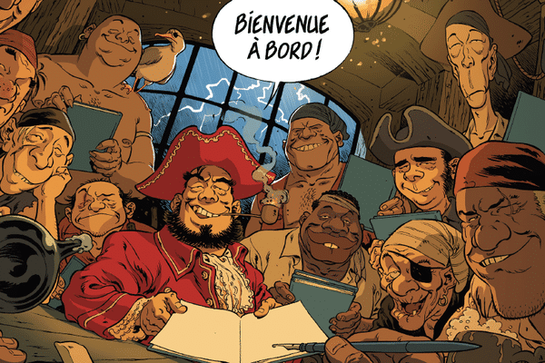 Les pirates sont de retour à Saint-Malo ! Cette année, l'affiche du festival est signée Sylvain Vallée. 