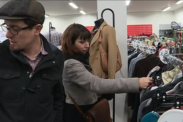 Ludivine et Jérémy Robineau participent à l'opération "Rien de neuf en 2018" de Zéro Waste France.