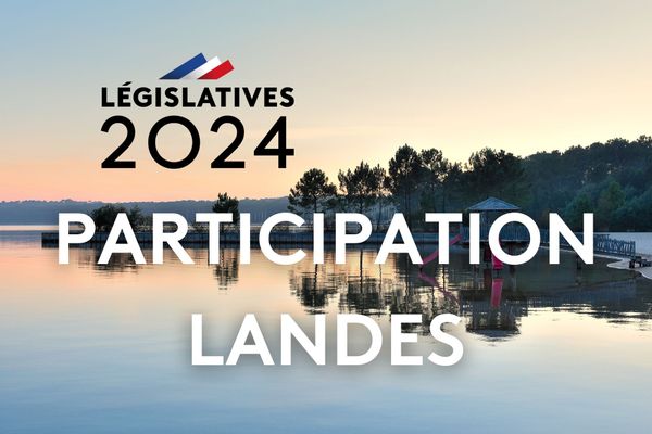 La participation pour le second tour des législatives du 7 juillet 2024 dans les Landes