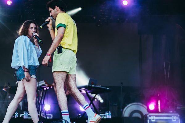 Adé et Raph aux couleurs des Canaris