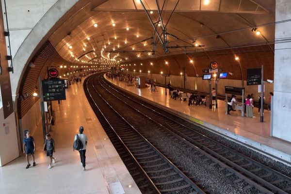 En gare de Monaco, plus aucun TER ne circule de 21h à 6h du matin, du dimanche au jeudi, en raison de travaux de modernisation de la ligne ferroviaire Nice-Vintimille.