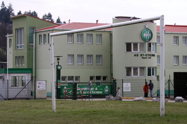 Le centre de formation de l'AS Saint-Etienne à l'Etrat où deux jeunes footballeurs auraient été roués de coups lors d'un bizutage le 24 juillet 2020.