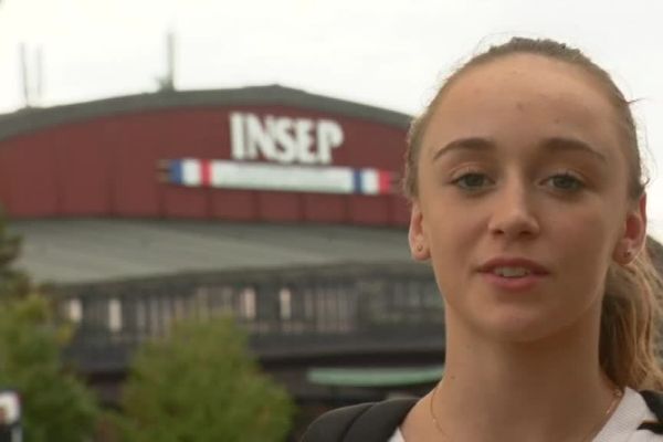 A 17 ans, Chloé Sivadier fait partie du pôle France de gymnastique rythmique.