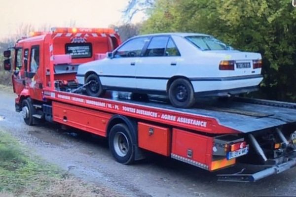 La voiture qui a mortellement percuté le gendarme à Tarascon-sur-Ariège