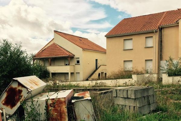 Lotissement "Le  Clos de la Vienne" à dans le quartier de Landouge à Limoges en septembre 2015