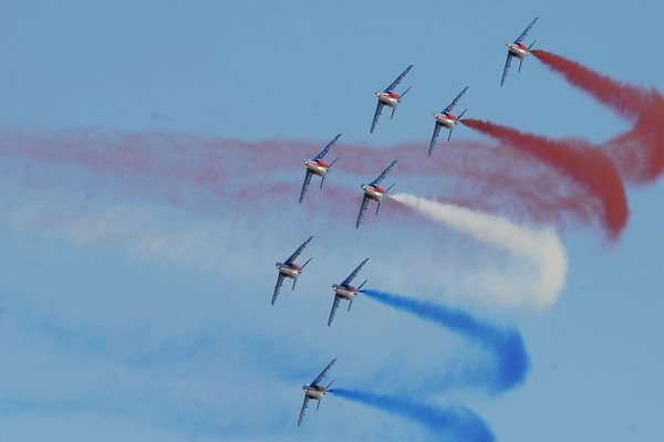 La Patrouille en meeting aérien