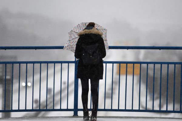 La circulation est perturbée sur le réseau routier alpin en raison d'importantes chutes de neige. (Illustration)