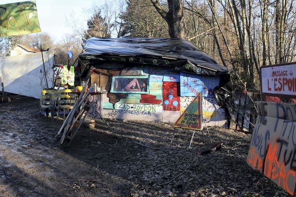 Les travaux du Center Parcs sont suspendus depuis fin 2014.