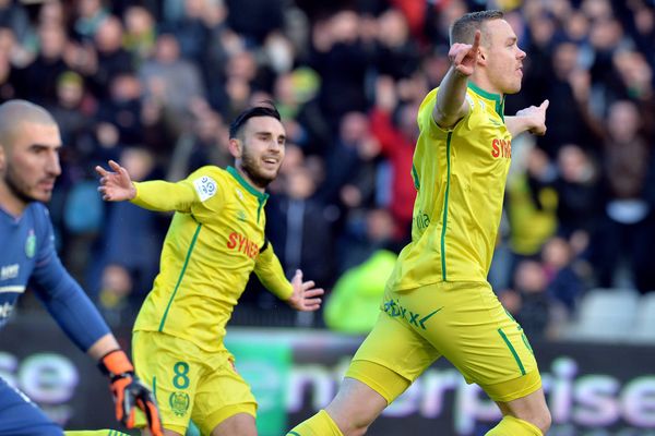  La joie de Kolbeinn Sigthorsson sur le second but des Canaris.