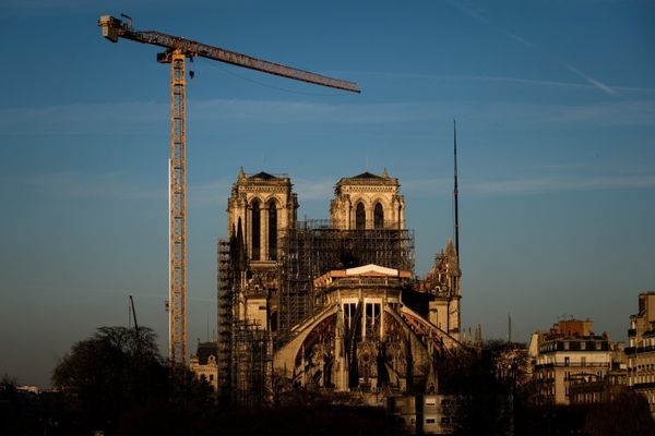 La cathédrale Notre-Dame de Paris le 6 janvier 2020. Philippe LOPEZ / AFP