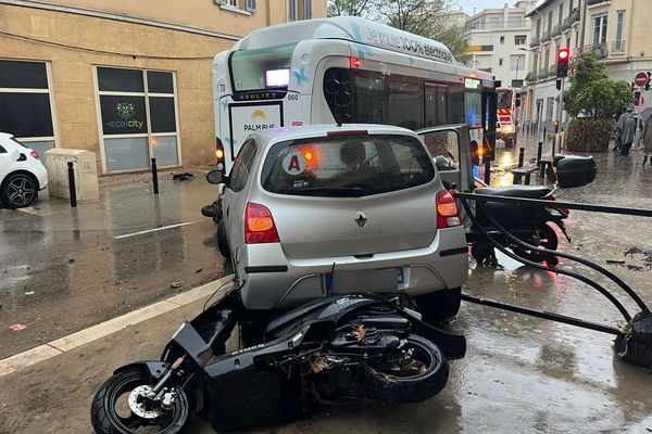 Cannes, ce lundi matin secteur République.