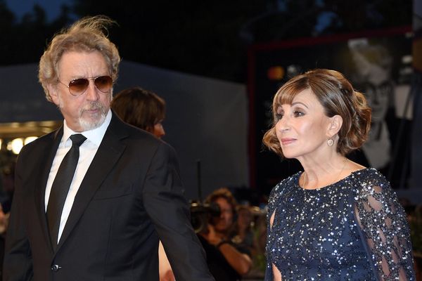 Robert Guédiguian et Ariane Ascaride à la Mostra de Venise.