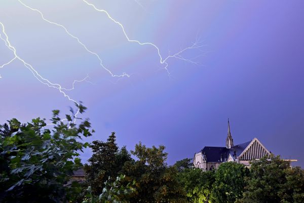 Des orages avec vents violents sont attendus ce soir à Nancy.