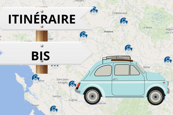 Carte interactive : Itinéraire bis