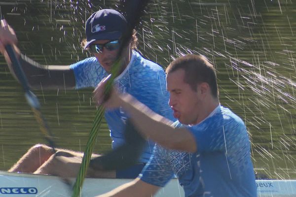 Le Périgourdin Jérôme Lasserre compte bien conserver ses titres de champion de France de kayak en sport adapté.