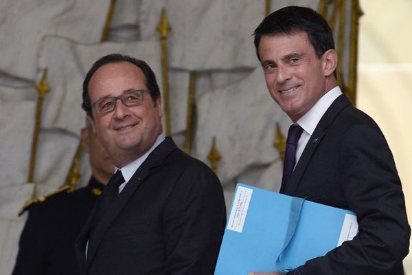 François Hollande et Manuel Valls, le 11 mai dernier à l'Elysée