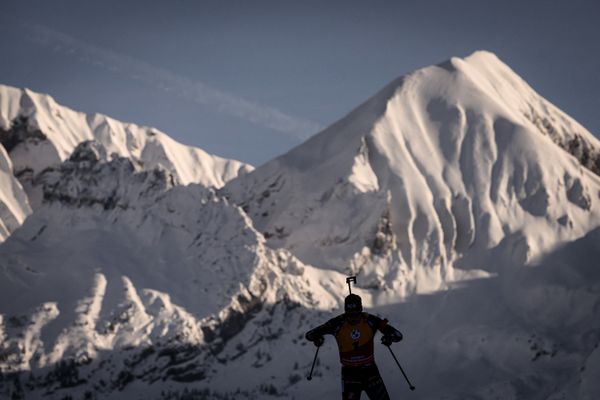 La station du Grand-Bornand, en Haute-Savoie, a accueilli une étape de la Coupe du monde de biathlon du 15 au 18 décembre 2022.