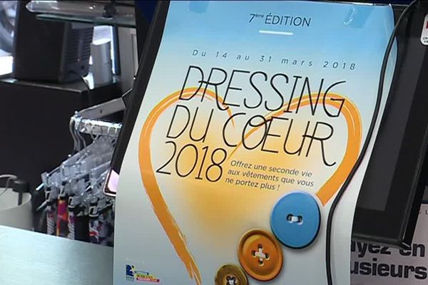 L'an dernier, 60 tonnes de vêtements ont été collectées lors de l'opération "Dressing du Coeur". 